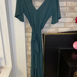 Brand: Abercrombie and Fitch. Color: Forest green. Size: small.